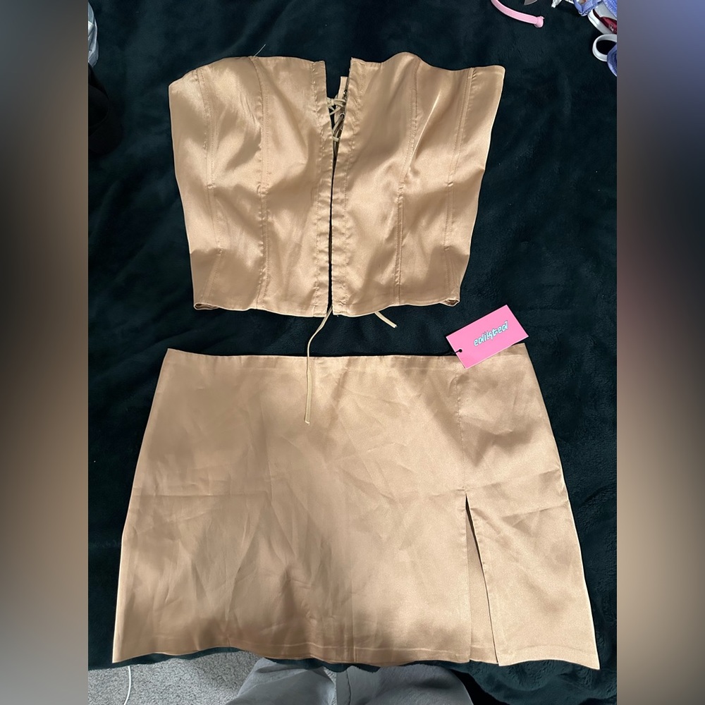 Gold two piece set